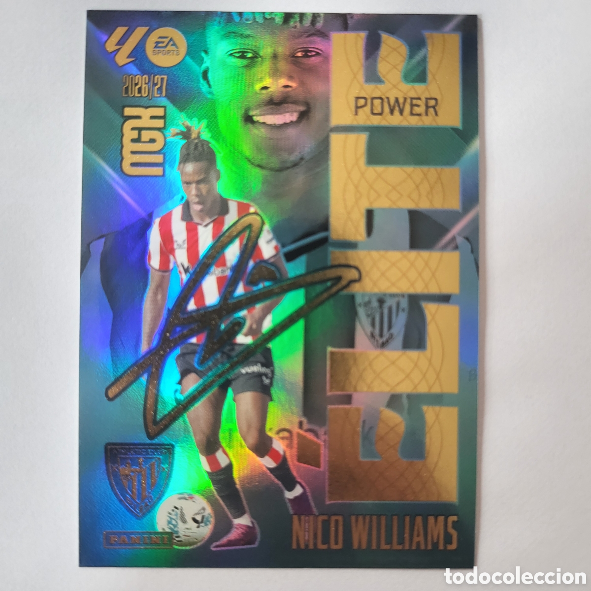 Trading cards: 12P Nico Williams Elite [Power] / Megacracks 2026