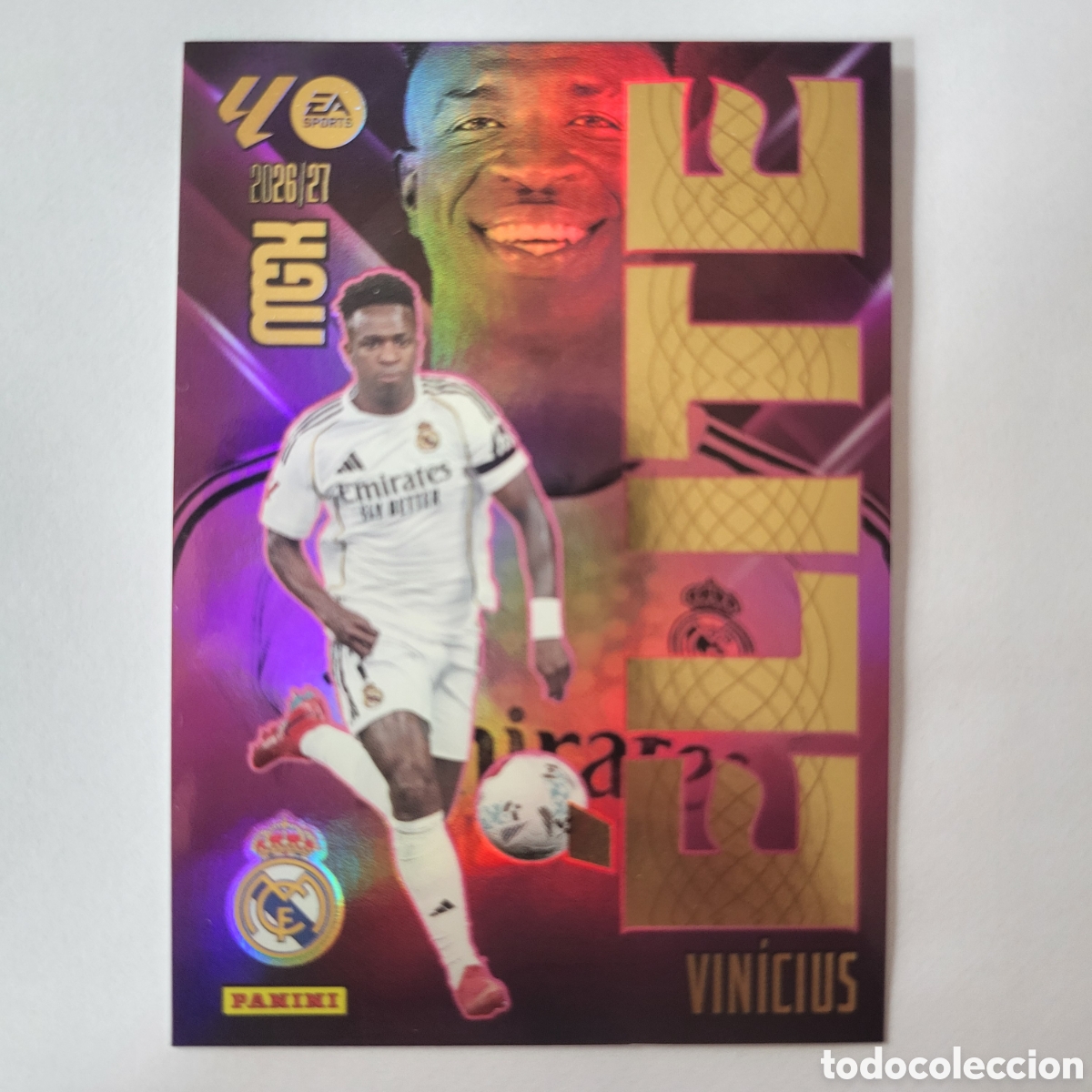 Trading cards: 18 Vinicius Elite / Megacracks 2026