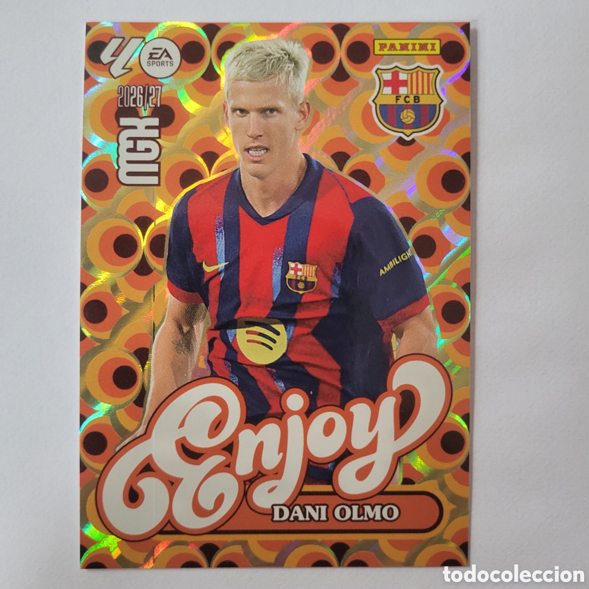Trading cards: 381 Dani Olmo Enjoy / Megacracks 2026