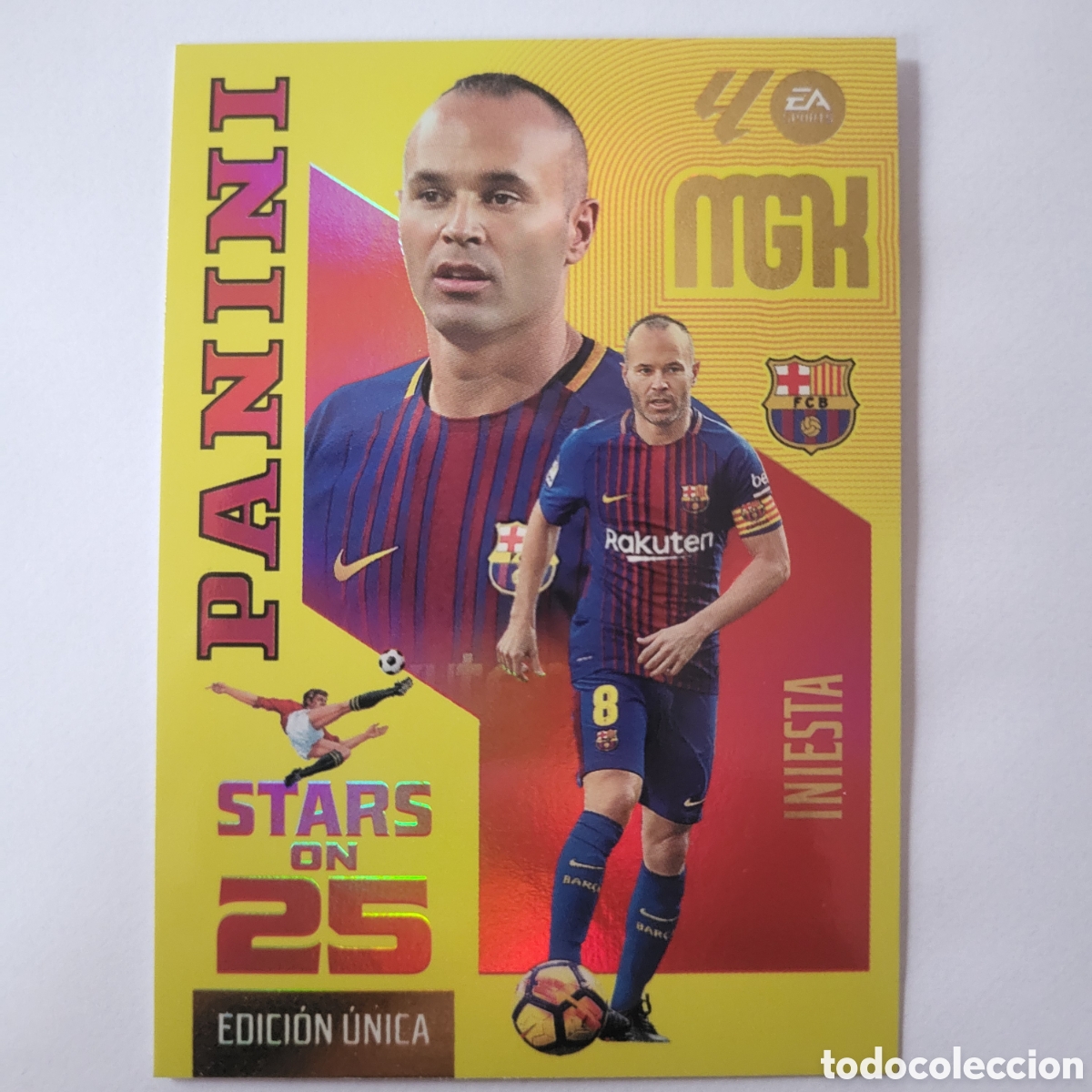 Trading cards: 434 Iniesta Stars on 25 / Megacracks 2026