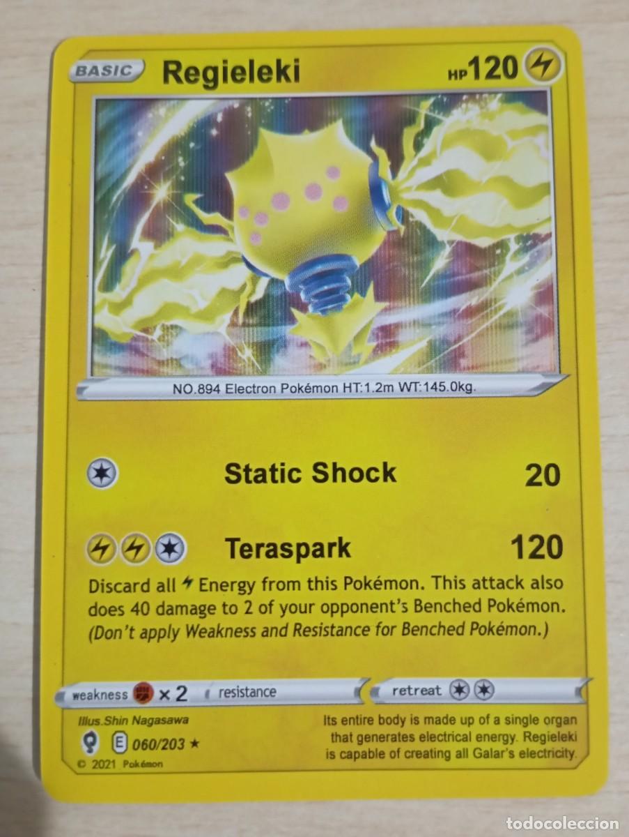 Trading cards: Carta Pok&eacute;mon Regieleki Proxy