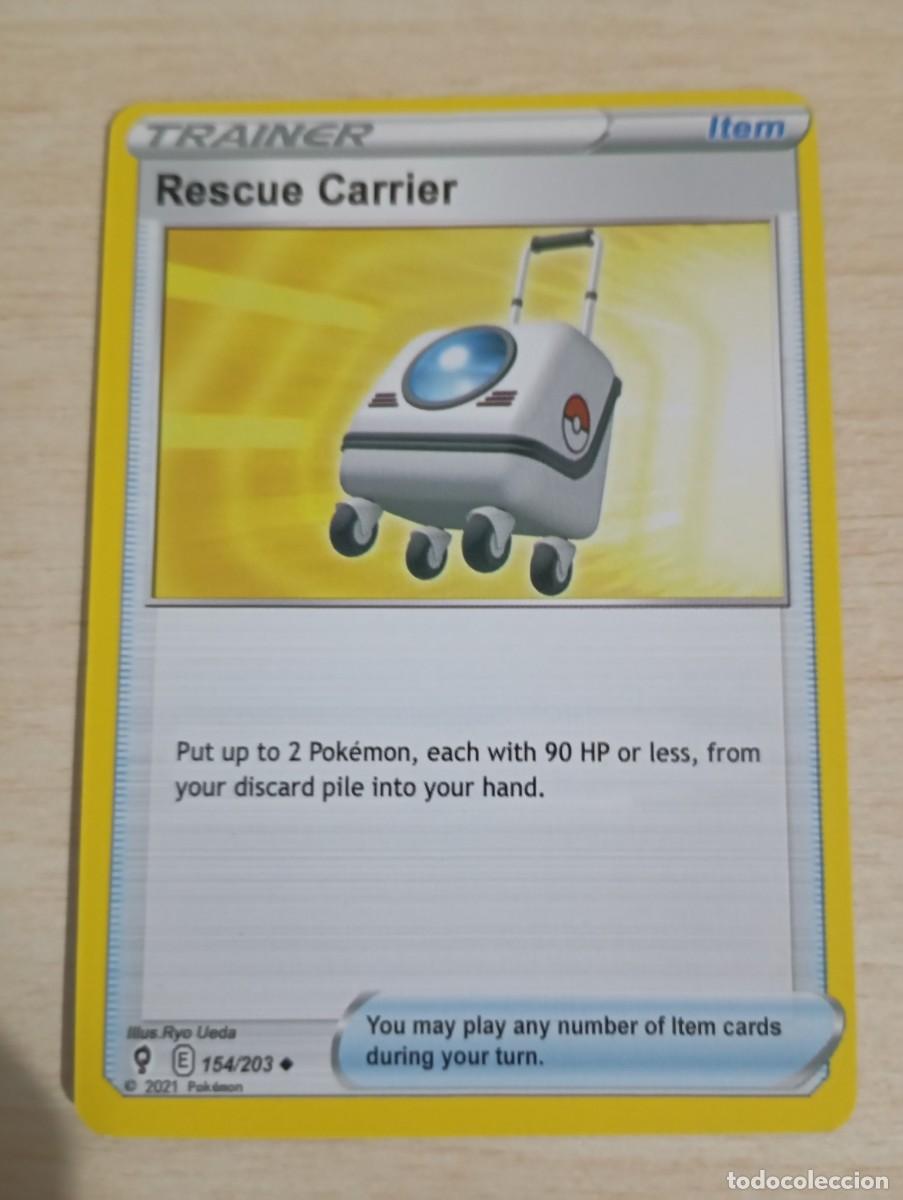 Trading cards: Carta Pok&eacute;mon Rescue Carrier Proxy