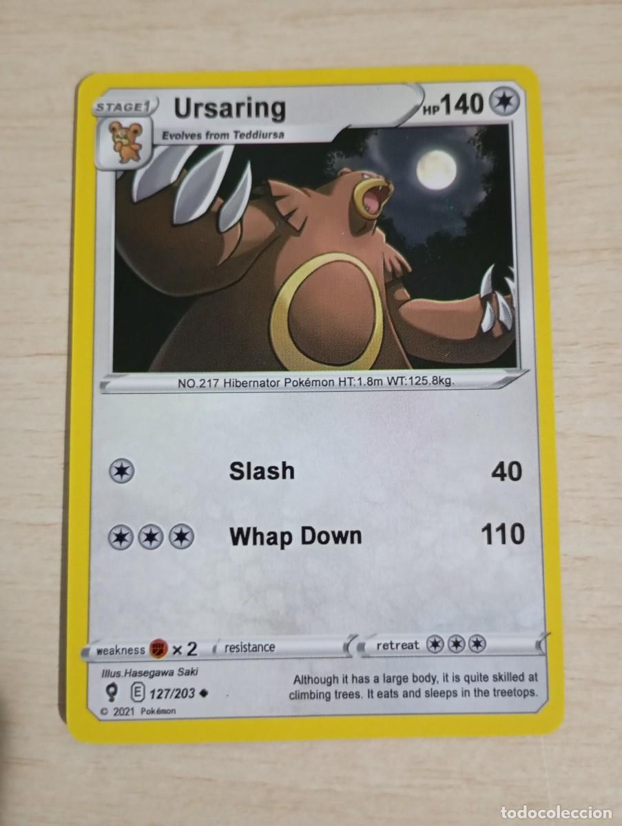 Trading cards: Carta Pok&eacute;mon Ursaring Proxy - Foto 1