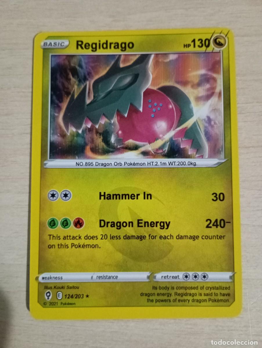 Trading cards: Carta Pok&eacute;mon Regidrago Proxy