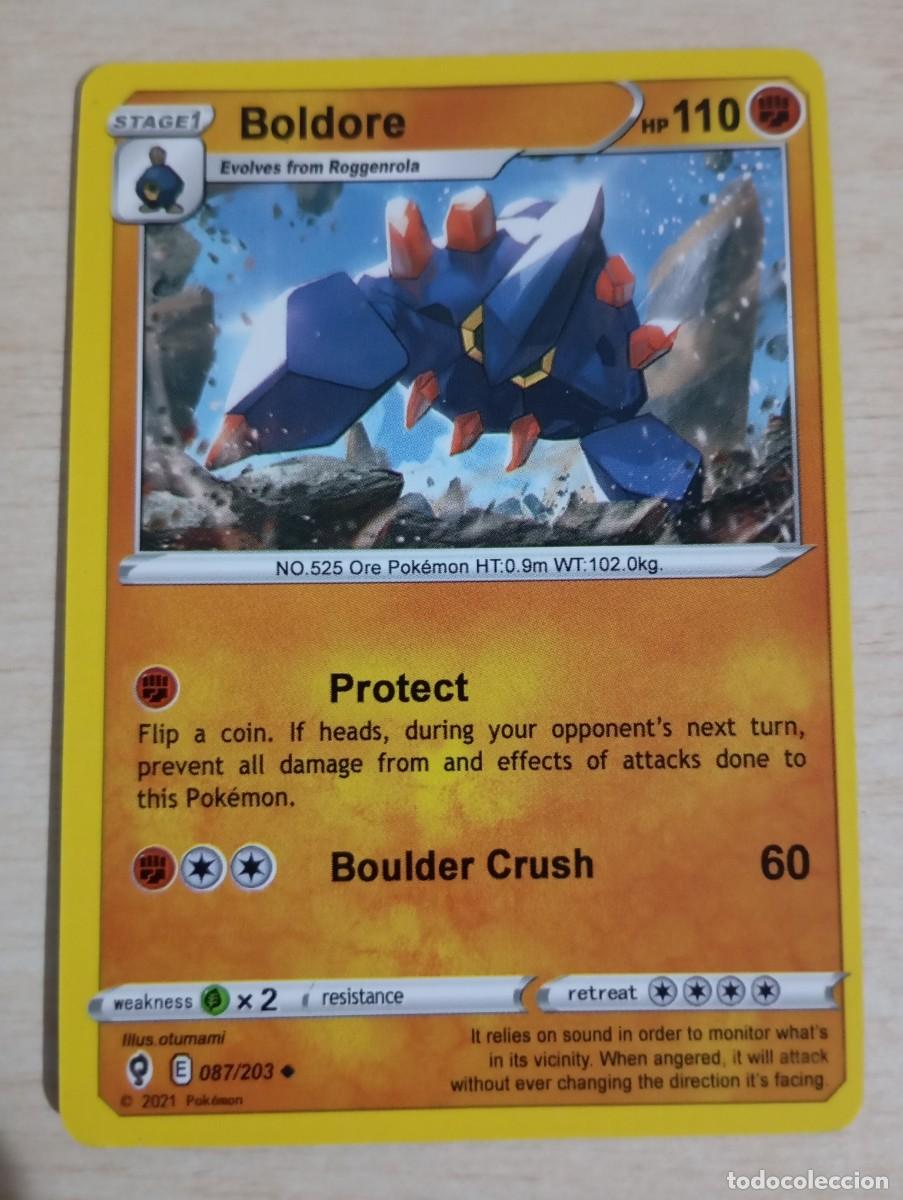 Trading cards: Carta Pok&eacute;mon Boldore Proxy - Foto 1