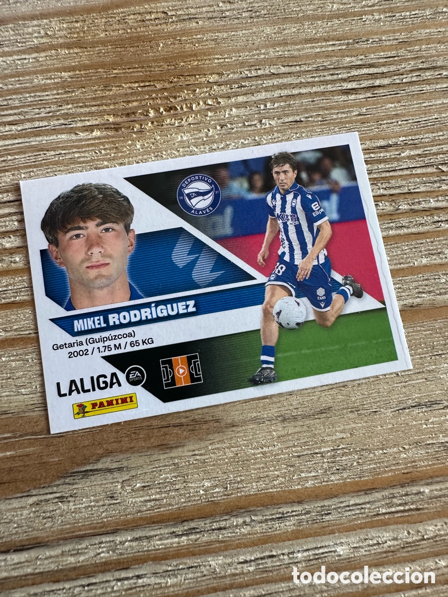 Trading cards: MIKEL RODRIGUEZ 10 ALAVES 3&ordf; EDICION LIGA ESTE 2026-27 26 27 PANINI