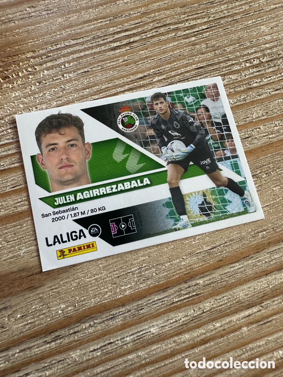 Trading cards: AGIRREZABALA RACING 3 3&ordf; EDICION LIGA ESTE 2026-27 26 27 PANINI