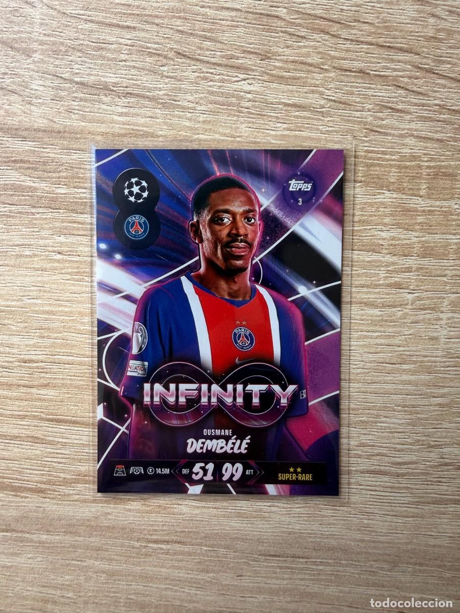 Trading cards: 3 MATCH ATTAX 26/27 DEMB&Eacute;L&Eacute; INFINITY TOPPS