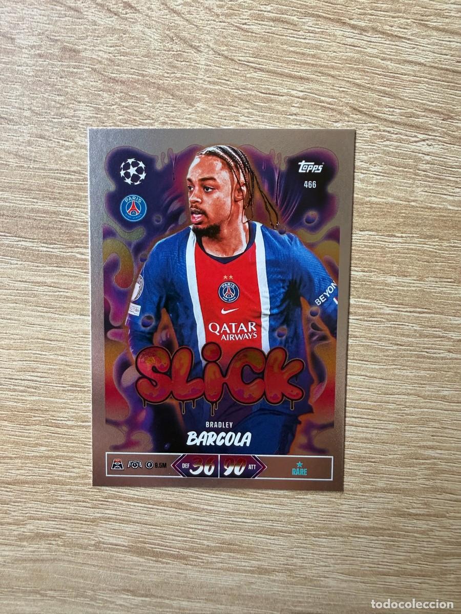Trading cards: 466 MATCH ATTAX 26/27 BARCOLA SLICK TOPPS