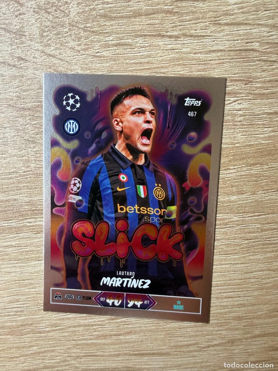 Trading cards: 467 MATCH ATTAX 26/27 LAUTARO MART&Iacute;NEZ SLICK TOPPS