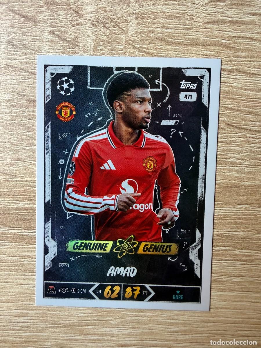 Trading cards: 471 MATCH ATTAX 26/27 AMAD GENUINE GENIUS TOPPS