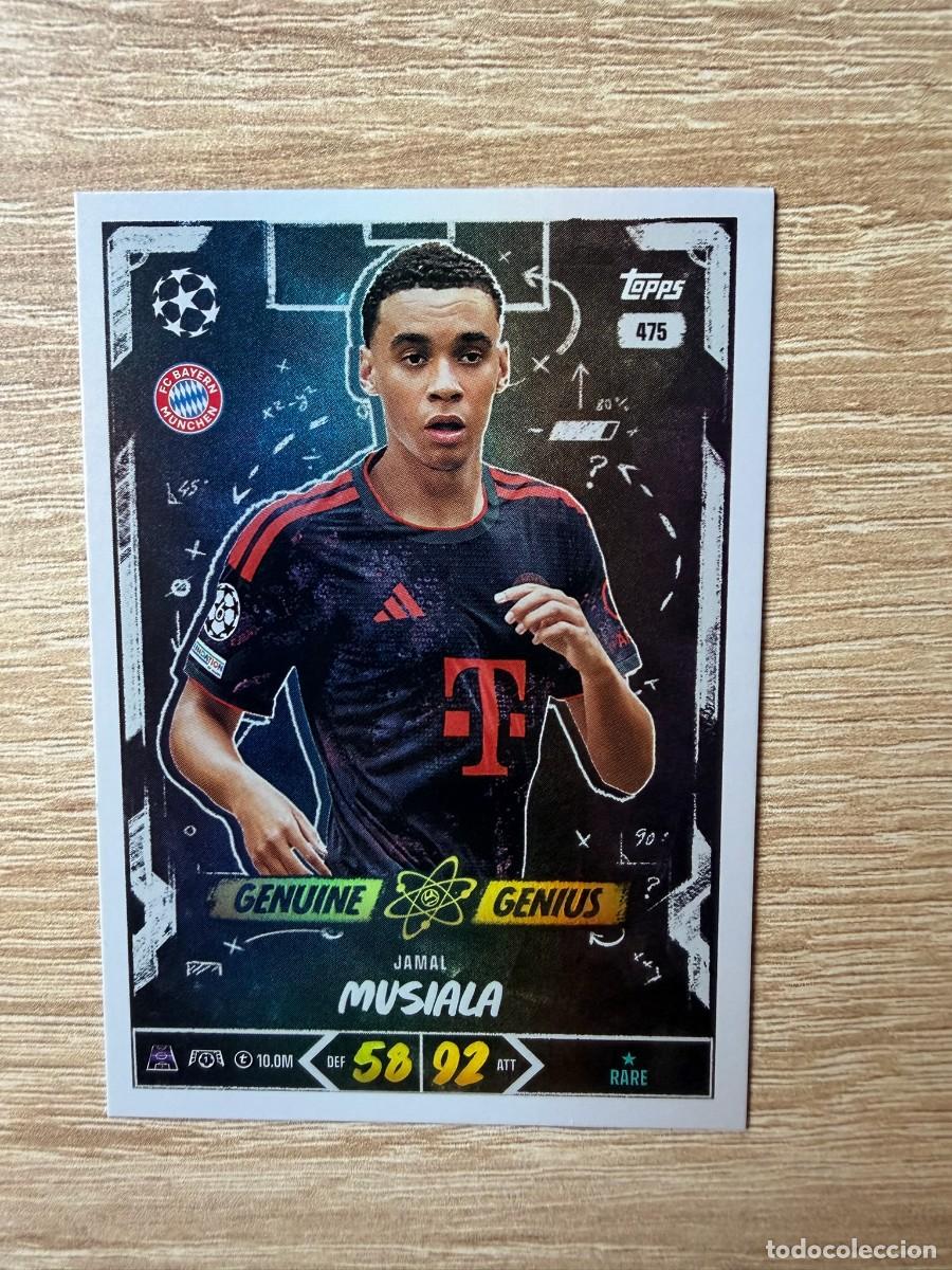 Trading cards: 475 MATCH ATTAX 26/27 MUSIALA GENUINE GENIUS TOPPS