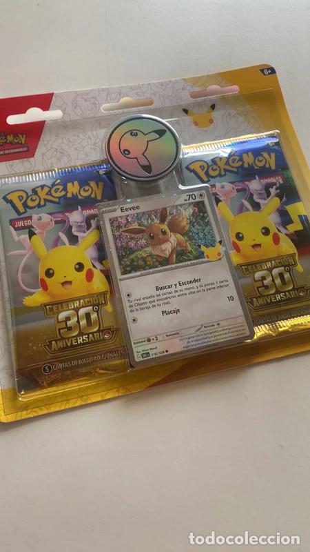Trading cards: Pokemon Blister 30 Aniversario Espa&ntilde;ol