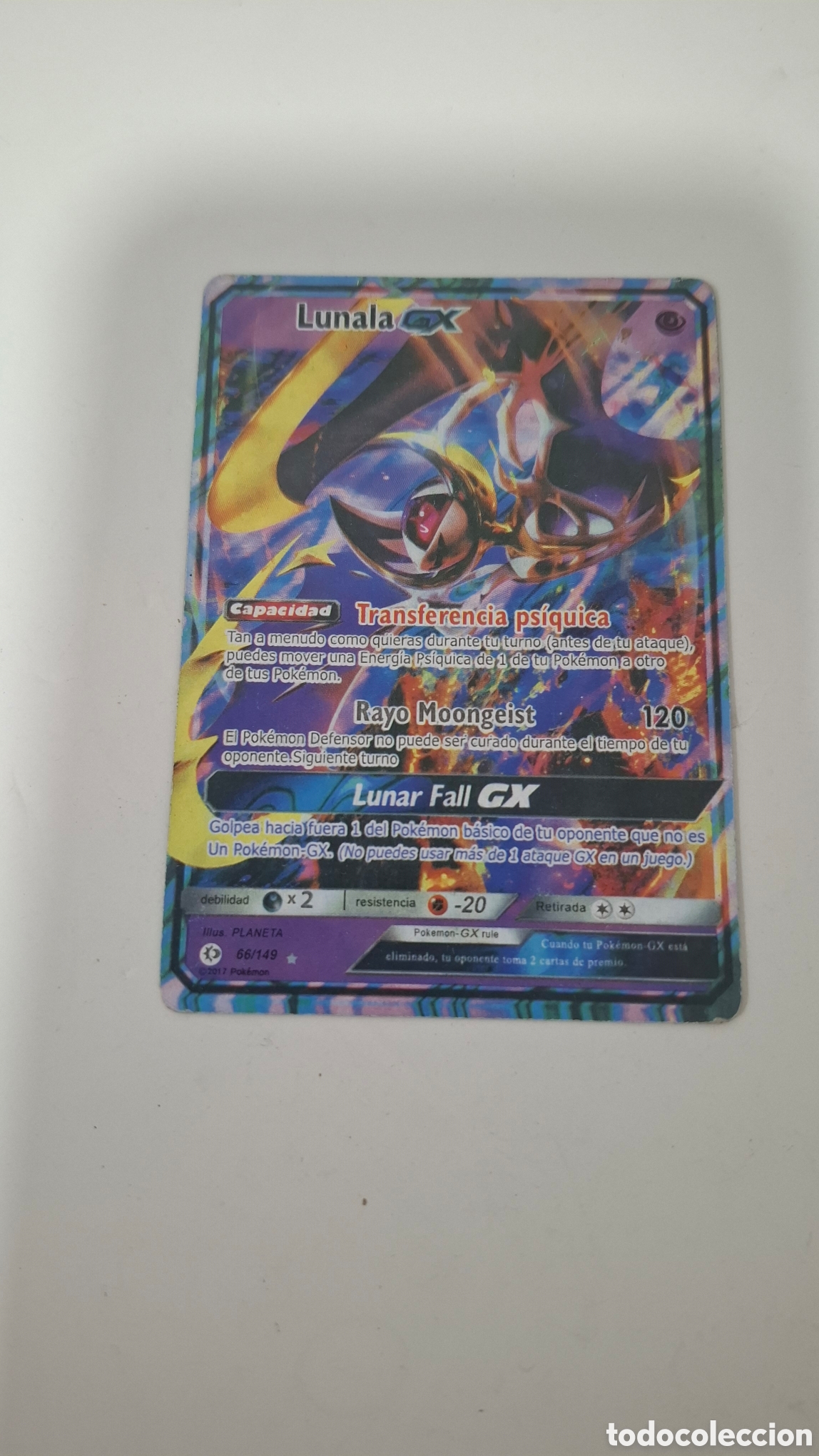 Trading cards: CARTA POKEMON CARD LUNALA