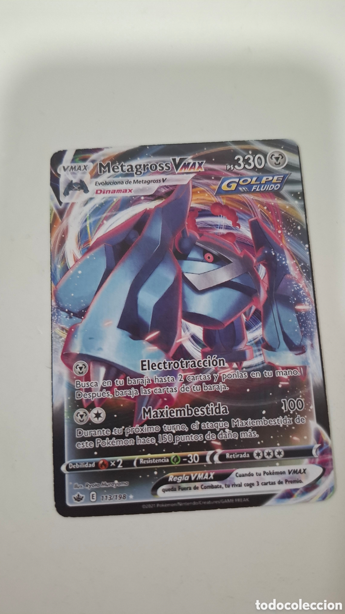 Trading cards: CARTA POKEMON CARD METAGROSS VMAX