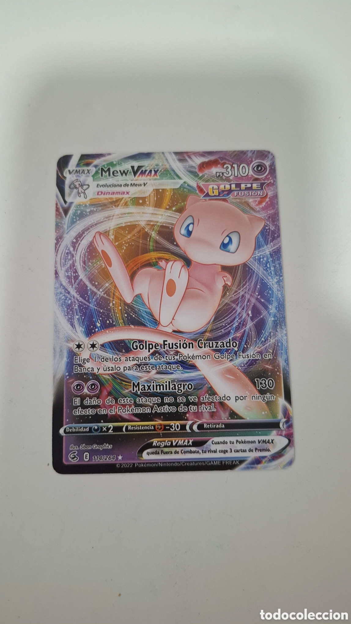 Trading cards: CARTA POKEMON CARD MEW VMAX