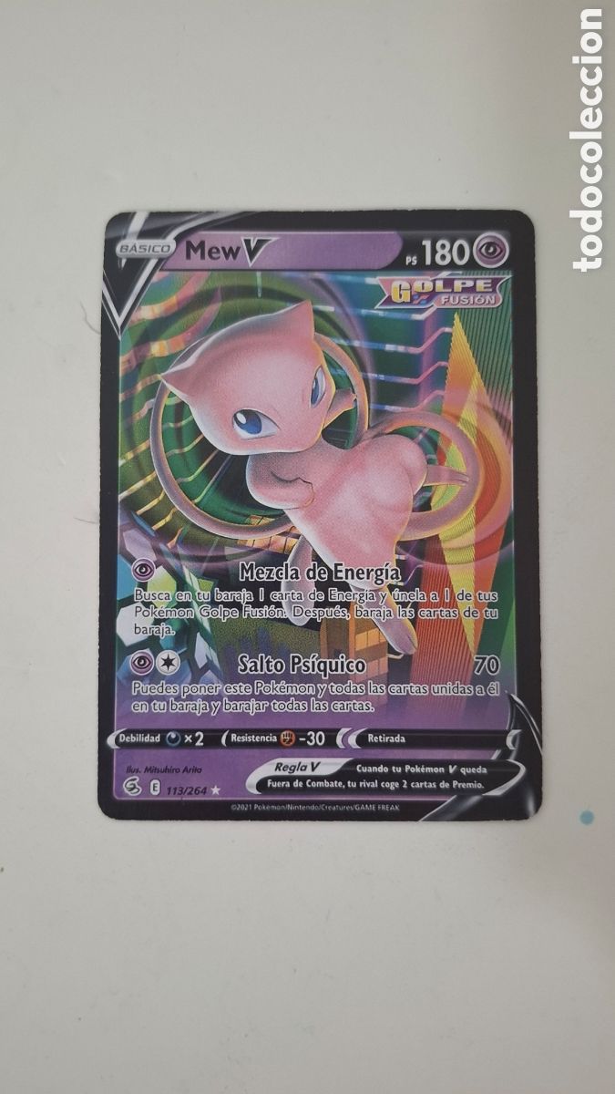 Trading cards: CARTA POKEMON CARD MEW V