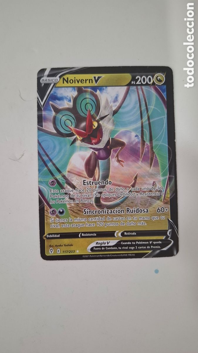 Trading cards: CARTA POKEMON CARD NOIVERN V