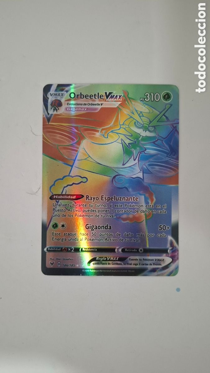 Trading cards: CARTA POKEMON CARD ORBEETLE VMAX