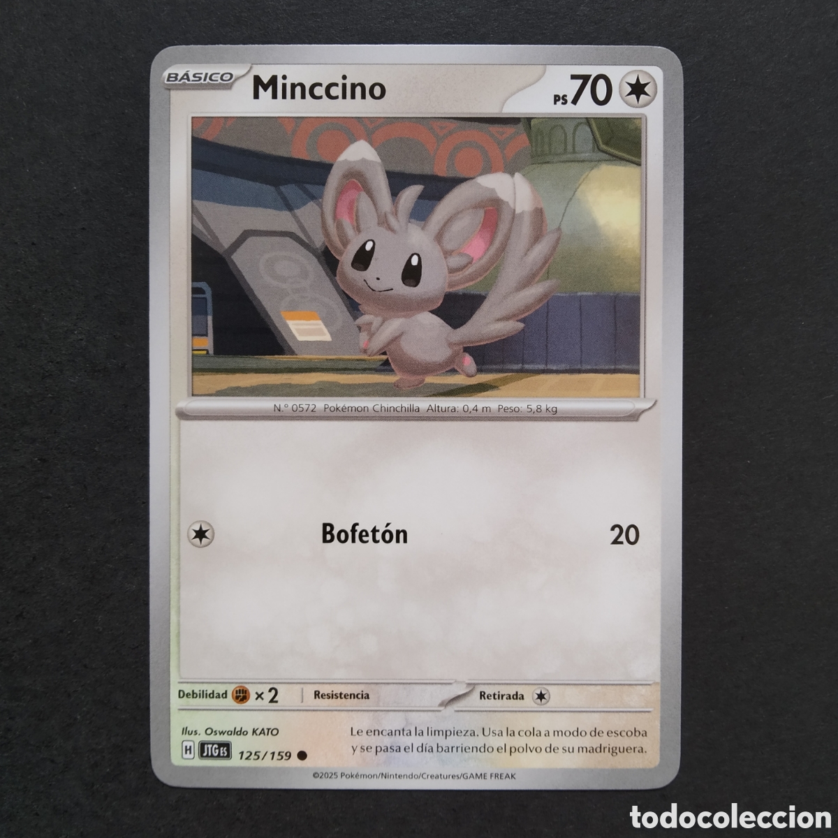 Trading cards: CARTA TCG - N&ordm; 125 - MINCCINO - JUNTOS DE AVENTURAS - POK&Eacute;MON - EN ESPA&Ntilde;OL