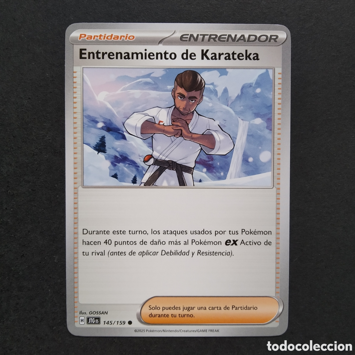 Trading cards: CARTA TCG - N&ordm; 145 - ENTRENAMIENTO DE KARATEKA - JUNTOS DE AVENTURAS - POK&Eacute;MON - EN ESPA&Ntilde;OL