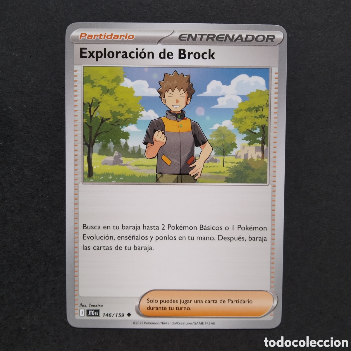 Trading cards: CARTA TCG - N&ordm; 146 - EXPLORACI&Oacute;N DE BROCK - JUNTOS DE AVENTURAS - POK&Eacute;MON - EN ESPA&Ntilde;OL