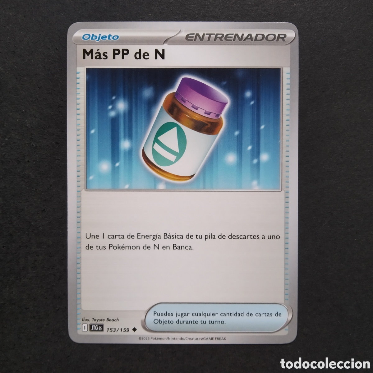 Trading cards: CARTA TCG - N&ordm; 153 - M&Aacute;S PP DE N - JUNTOS DE AVENTURAS - POK&Eacute;MON - EN ESPA&Ntilde;OL