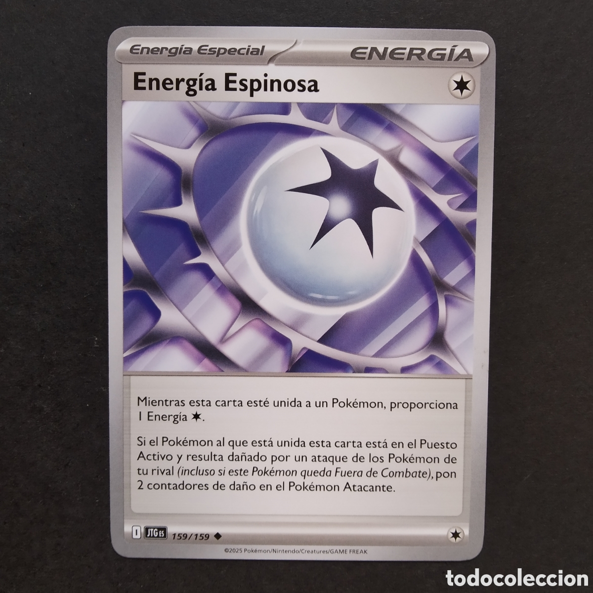Trading cards: CARTA TCG - N&ordm; 159 - ENERG&Iacute;A ESPINOSA - JUNTOS DE AVENTURAS - POK&Eacute;MON - EN ESPA&Ntilde;OL