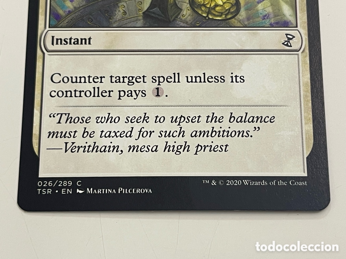Trading cards: card MAGIC the Gathering &rdquo;MANA TITHE&rdquo; Time Spiral Remastered -ENG. #026 - Foto 2
