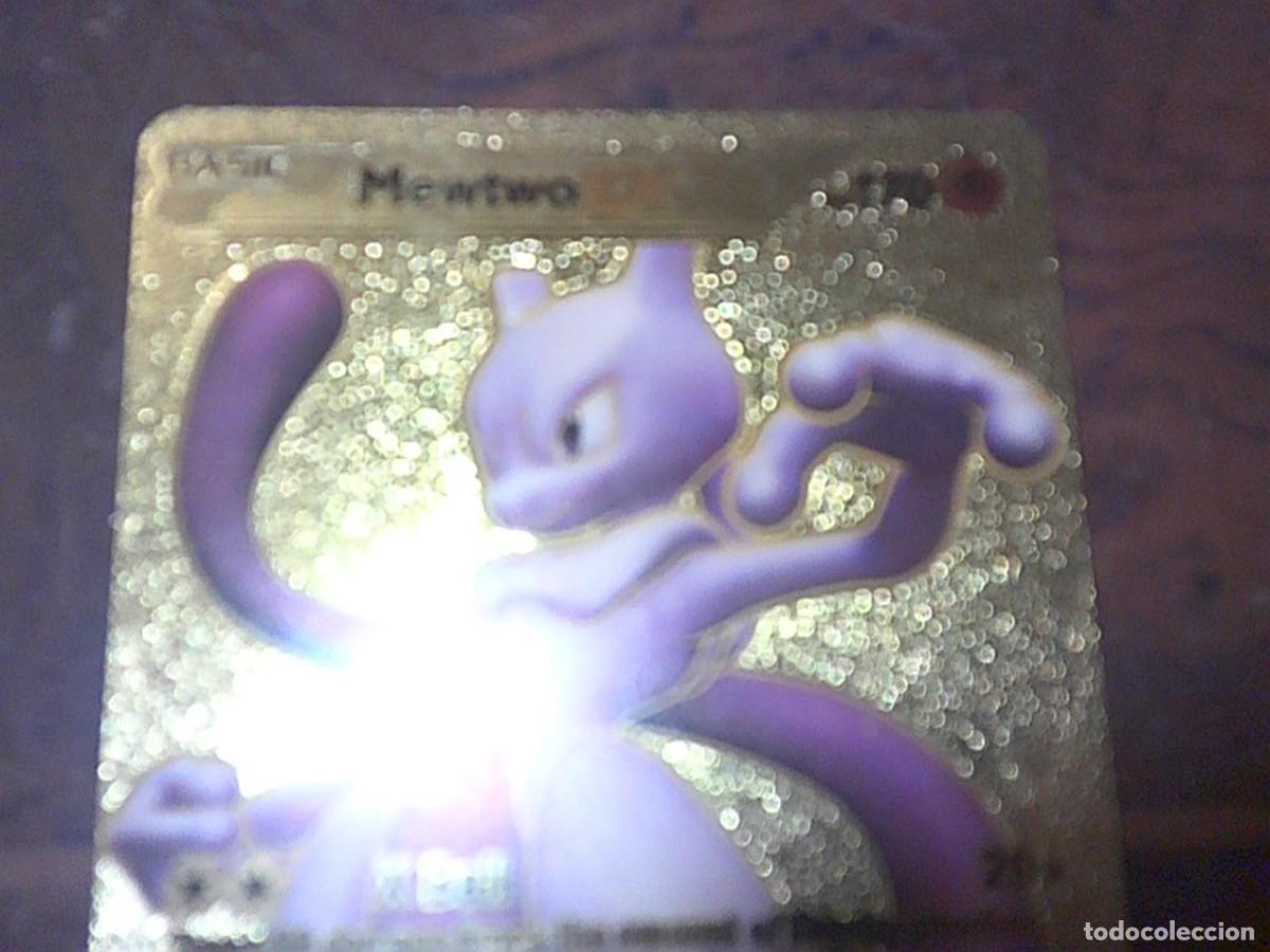 Trading cards: Mewtwo EX Basic Hp 170. Pokemon 2012 en ingl&eacute;s 98/99, defecto - Foto 2