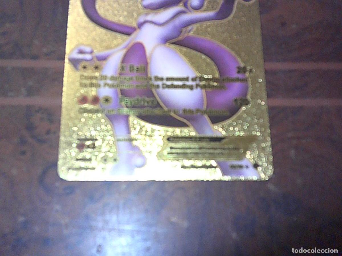 Trading cards: Mewtwo EX Basic Hp 170. Pokemon 2012 en ingl&eacute;s 98/99, defecto - Foto 3