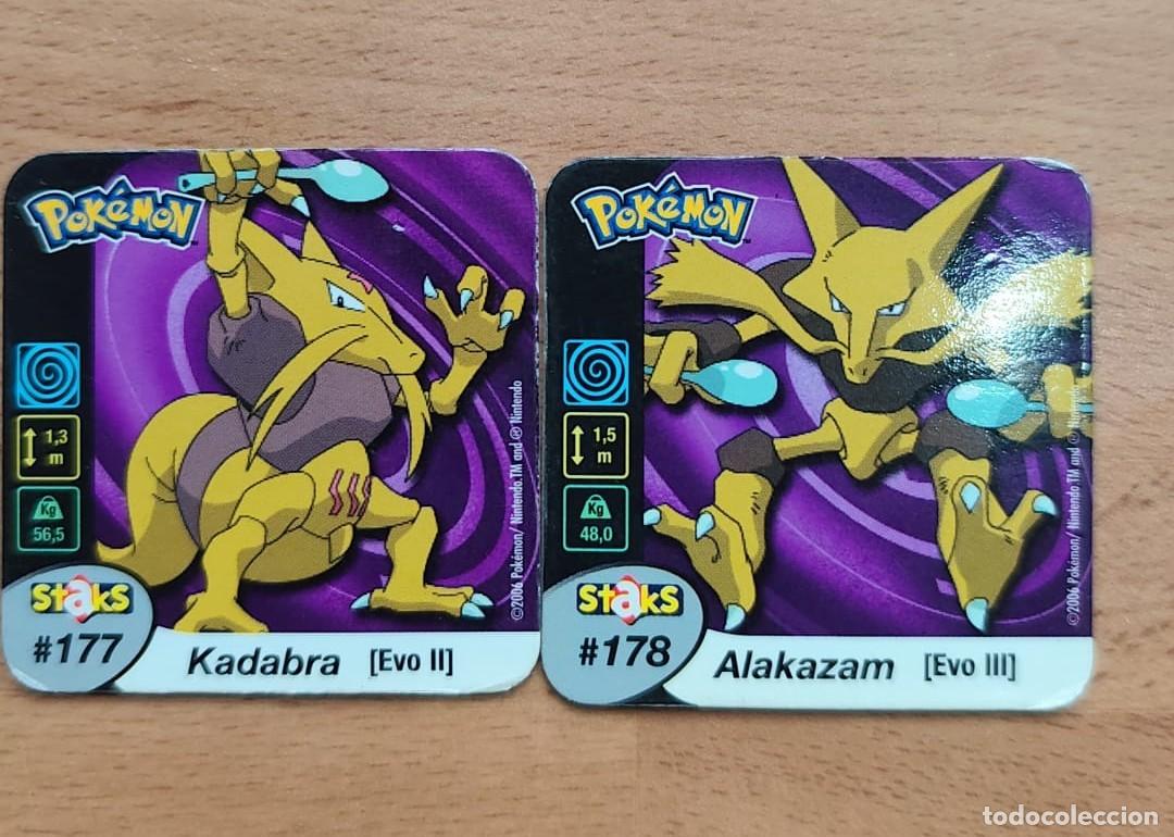 Trading cards: Pok&eacute;mon Staks Kadabra + Alakazam #177 #178