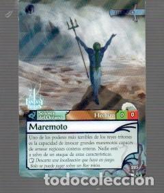 Trading cards: CROMO DE FANTAS Y BIDERS SE&Ntilde;ORES DEL OC&Eacute;ANO HECHIZO (titanio)N&ordm; 285 DEL A&Ntilde;O 2018