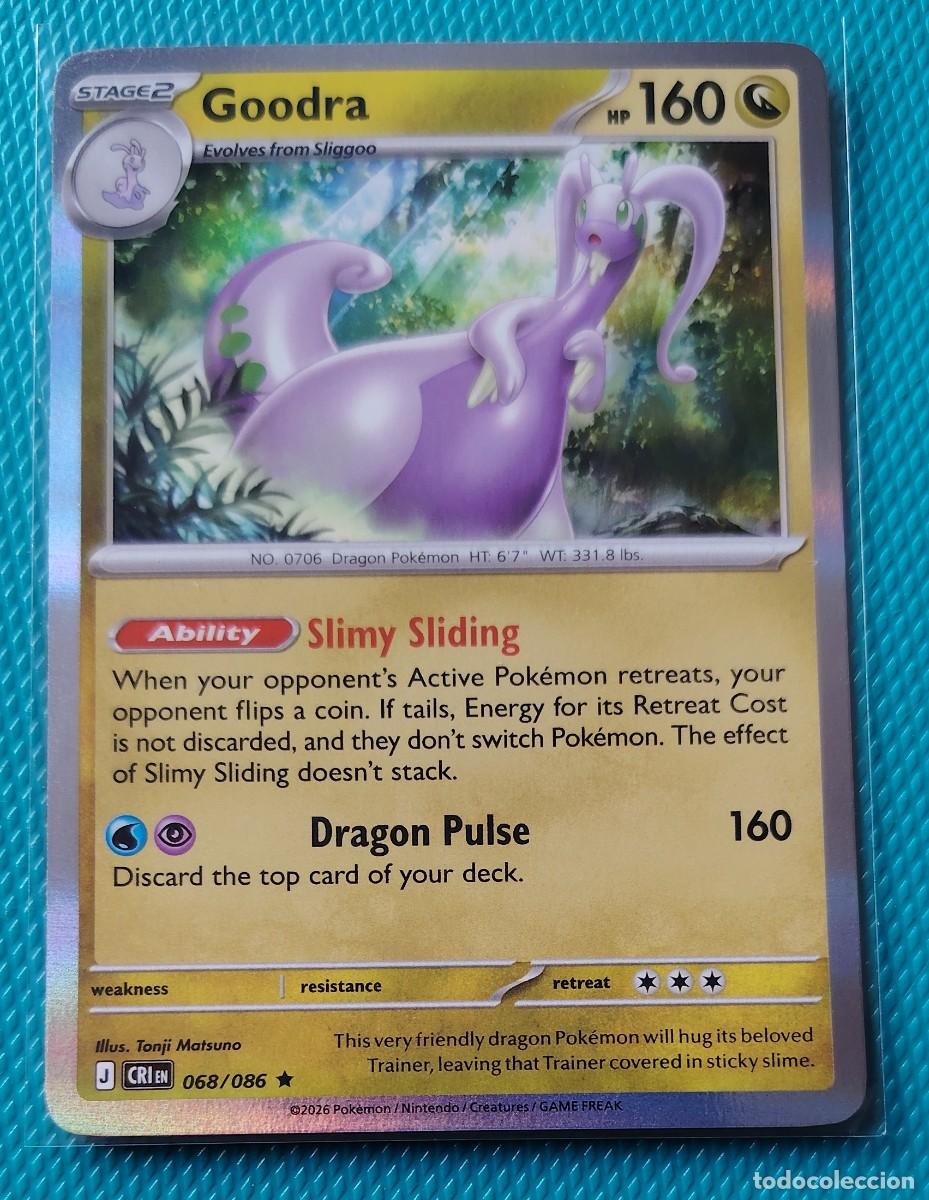 Trading cards: POKEMON INGLES - GOODRA 068 / 086 - HOLO - DRAGON - NUEVA - ORIGINAL