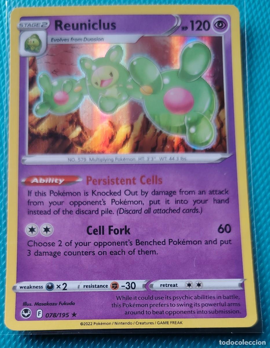 Trading cards: POKEMON INGLES - TEMPESTAD PLATEADA - REUNICLUS 078 / 195 - HOLO - DRAGON - NUEVA - ORIGINAL