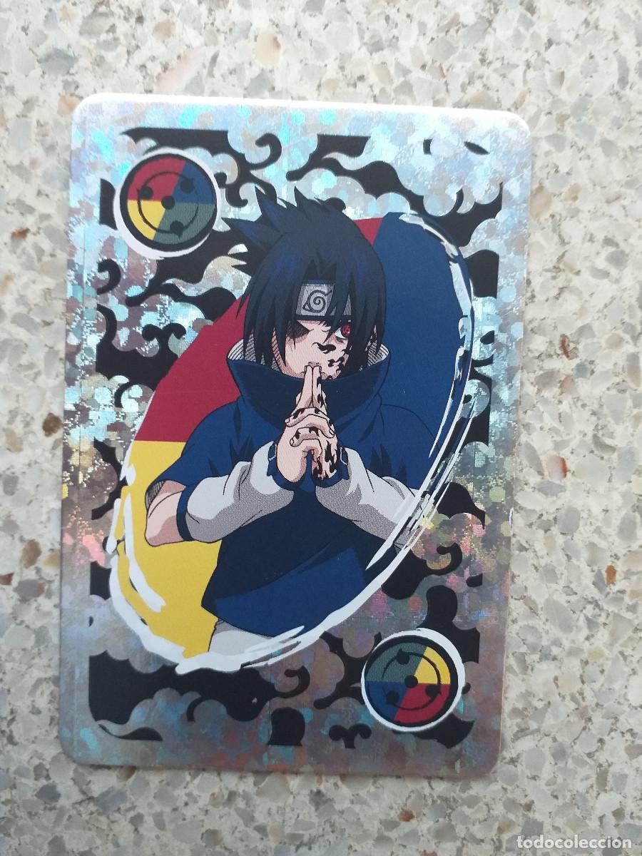 Trading cards: Carta brillante de Sasuke Uchiha Naruto x UNO All Wild x McDonald&rsquo;s