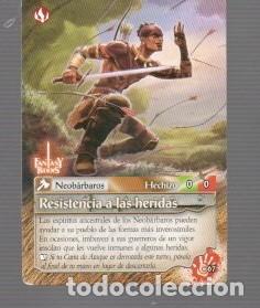 Trading cards: CROMO DE FANTAS Y BIDERS RESISTENCIA A LAS HERIDAS () N&ordm; 67 DEL A&Ntilde;O 2018