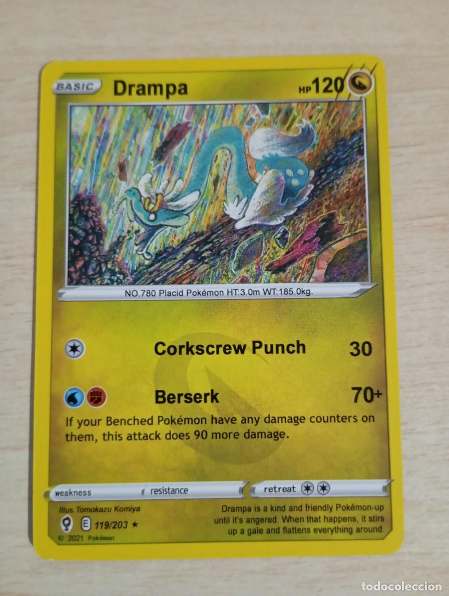 Trading cards: Carta Pok&eacute;mon Drampa Proxy - Foto 1