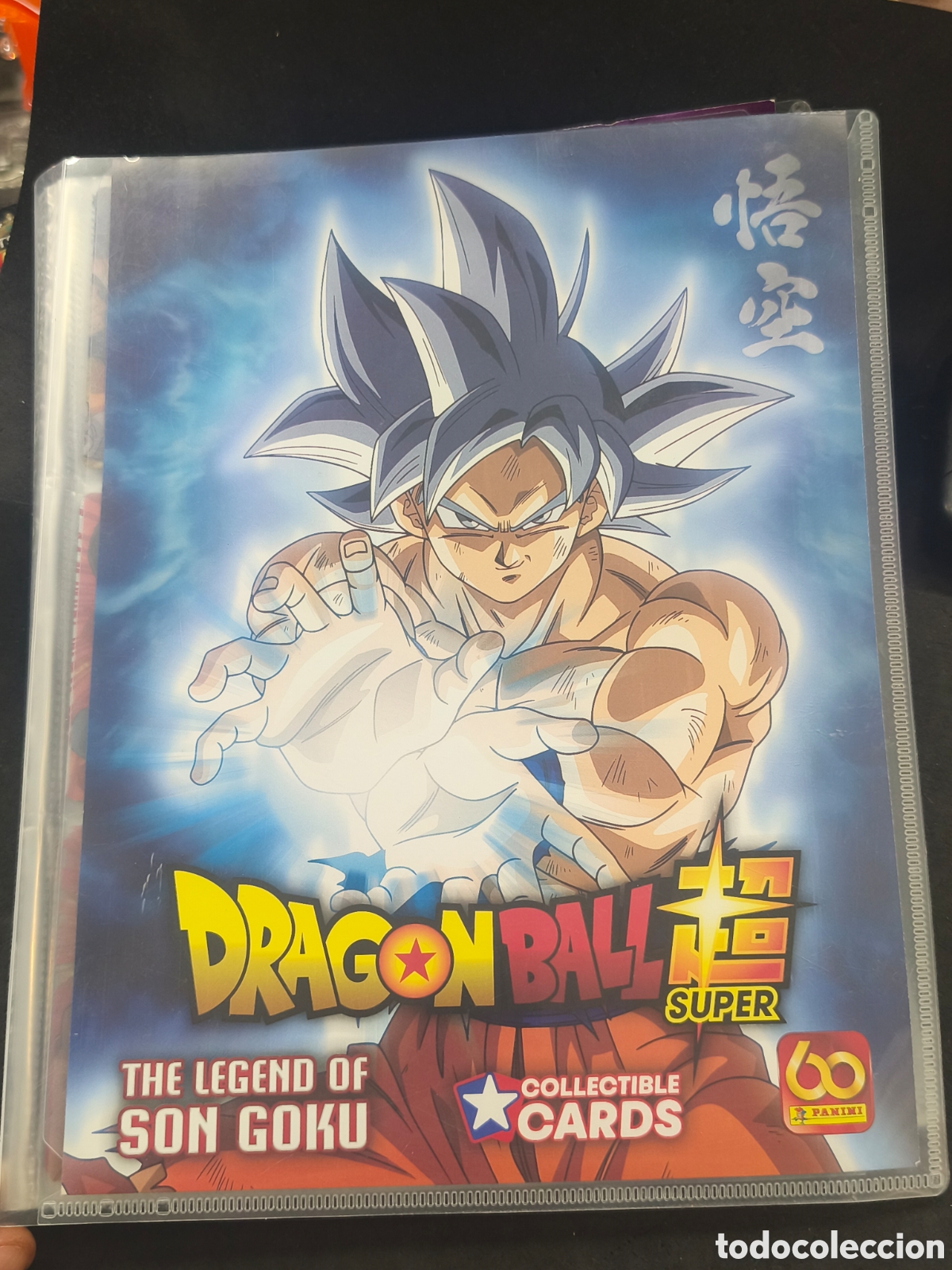 Trading cards: Drag&oacute;n ball super, the legend of son Goku, 173 cartas Panini