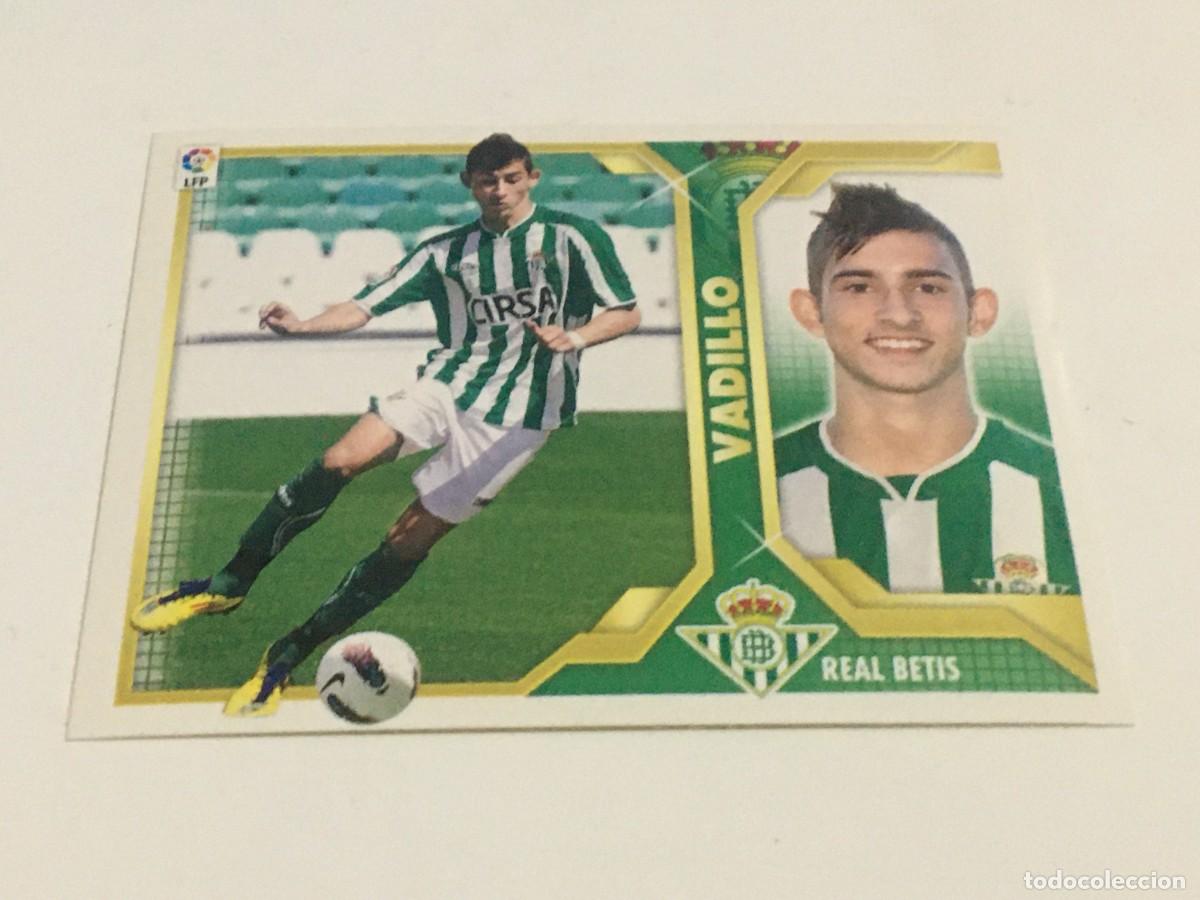 Trading cards: CROMO LIGA 11-12 2011-12 VADILLO NUMERO 9B COLOCA REAL BETIS EDICIONES ESTE , NUNCA PEGADO