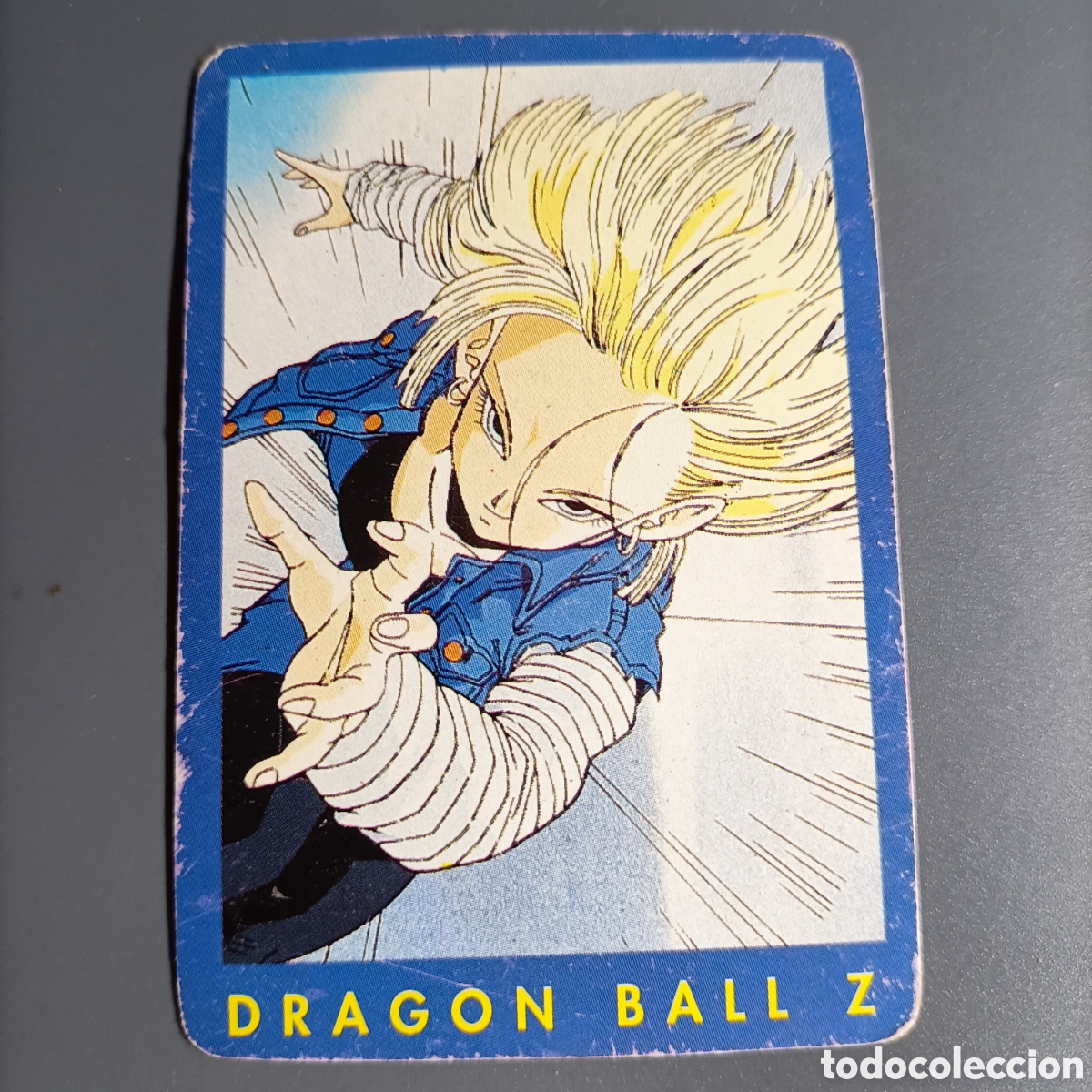 Trading cards: TRADING CARD. DRAGON BALL Z. SERIE 1 AZUL. №85