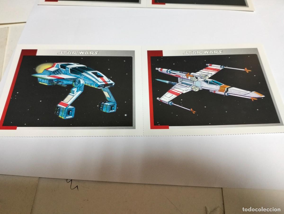 Trading cards: STAR WARS : THE DARKSTRYDER COMPAIGN ( 2 FICHAS CARDS ROL naves ) FAVOR MIRAR DESCRIPCI&Oacute;N Y FOTOS