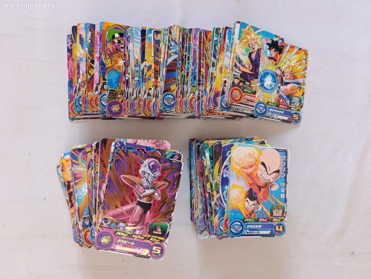Trading cards: LOTE 240 CARTAS SUPER DRAGON BALL HEROES - ULTRA GOD MISSION SERIE UGM1 A UGM5 - BANDAI JAPON (F7Bw)