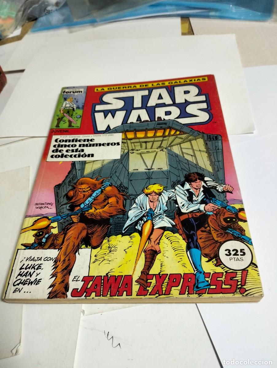 Trading cards: STAR WARS # 1, 2 ,3, 4, 5 ( retapado con los 5 primeros n&uacute;meros ) FORUM.