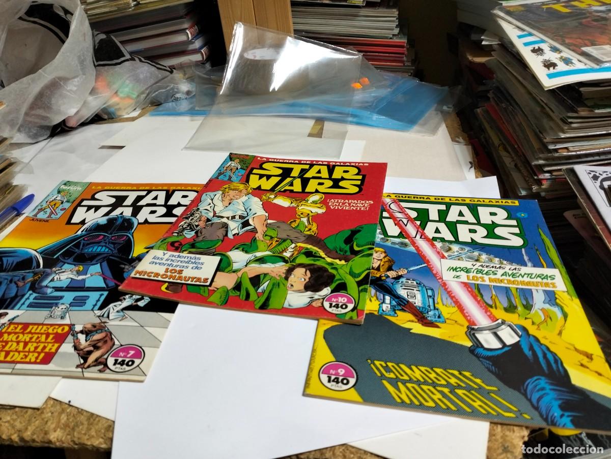 Trading cards: STAR WARS # 7, 9, 10 ( Lote 3 n&uacute;meros ) FORUM.