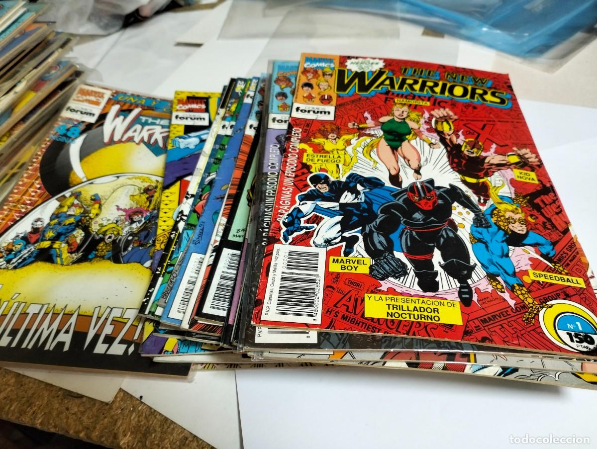 Trading cards: The NEW WARRIORS ( Lote 30 n&uacute;meros diferentes + 3 repetidos de regalo) FORUM...MIRAR DESCRIPCI&Oacute;N