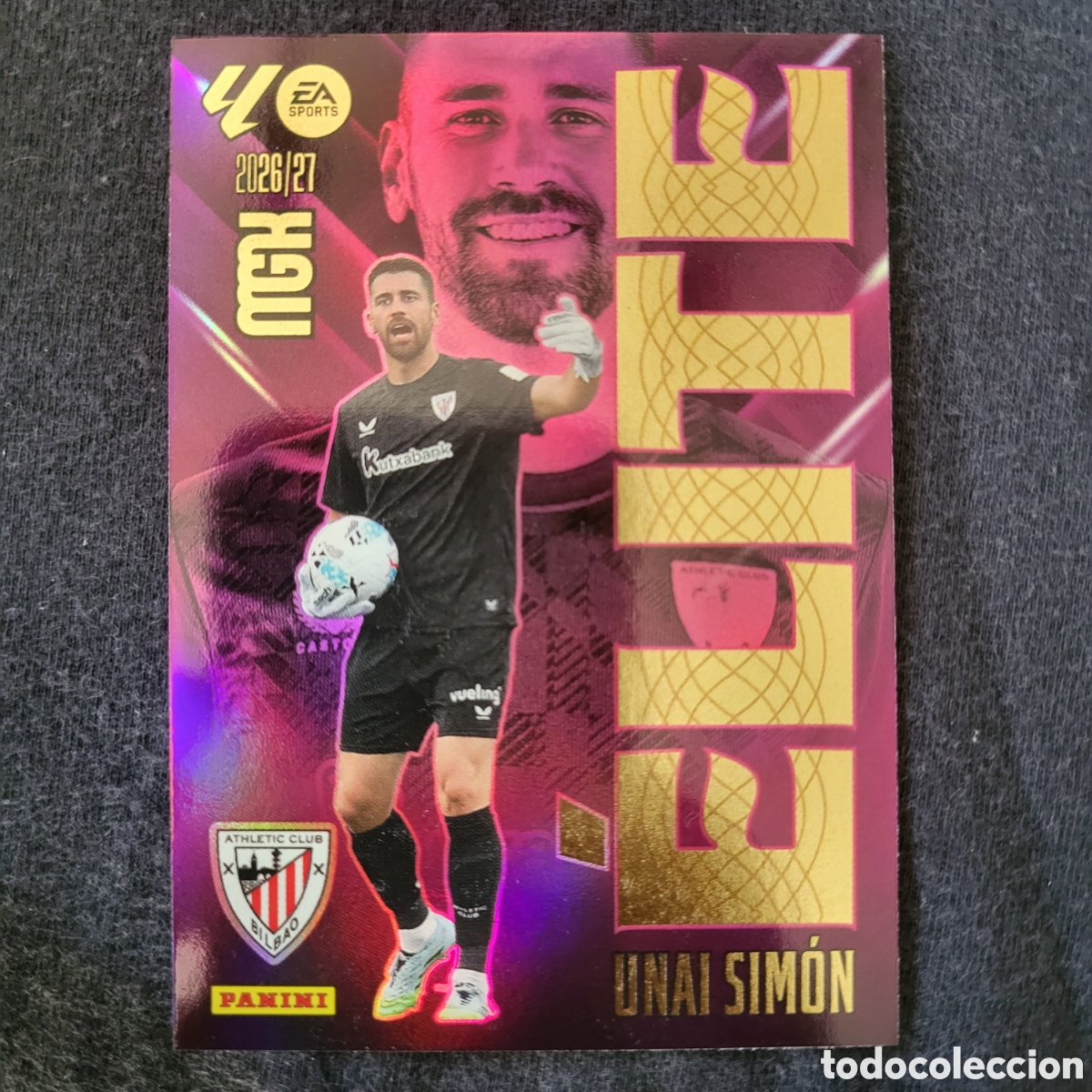 Trading cards: 17 Unai Simon Elite / Megacracks 2026