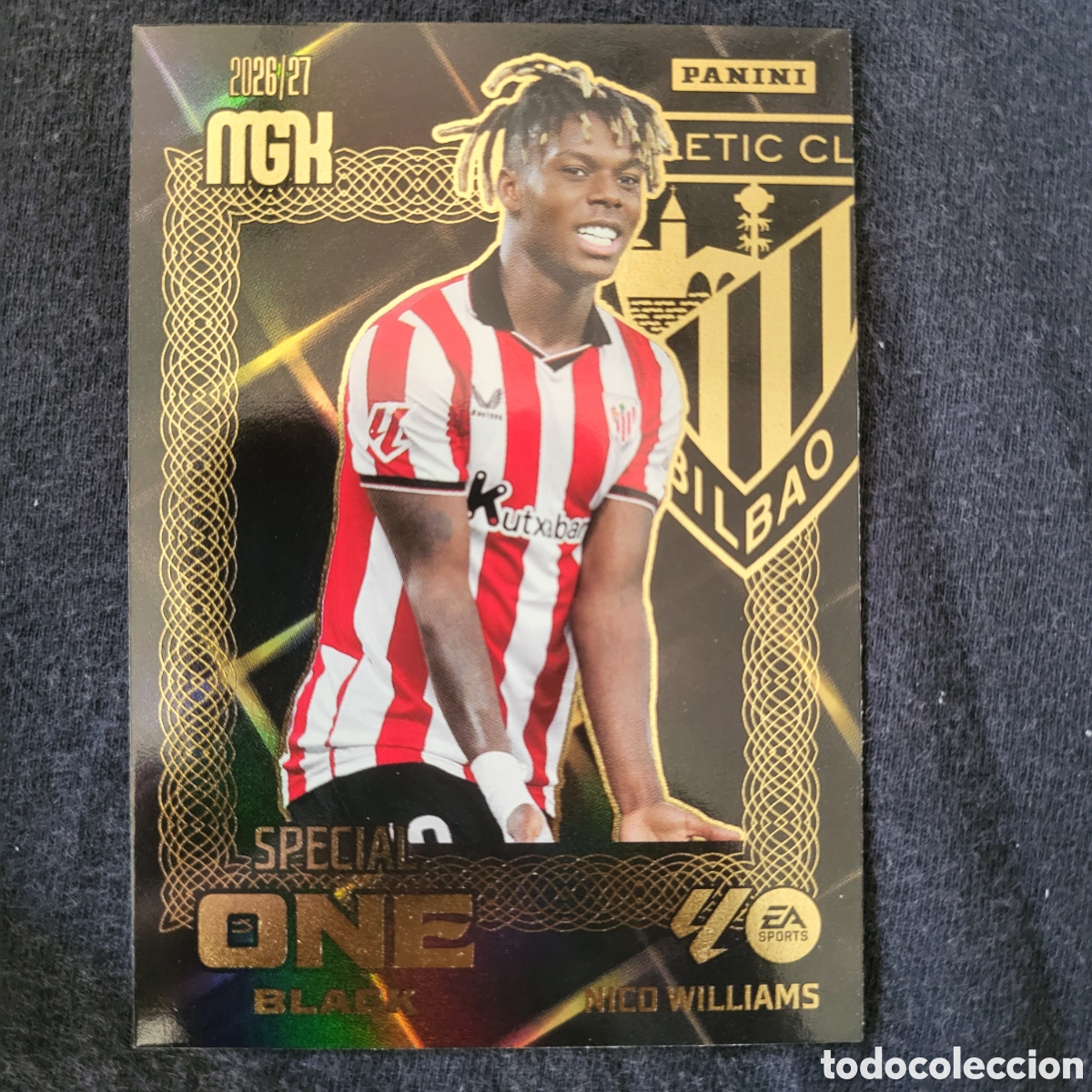 Trading cards: SOB Nico Williams Special One Black / Megacracks 2026