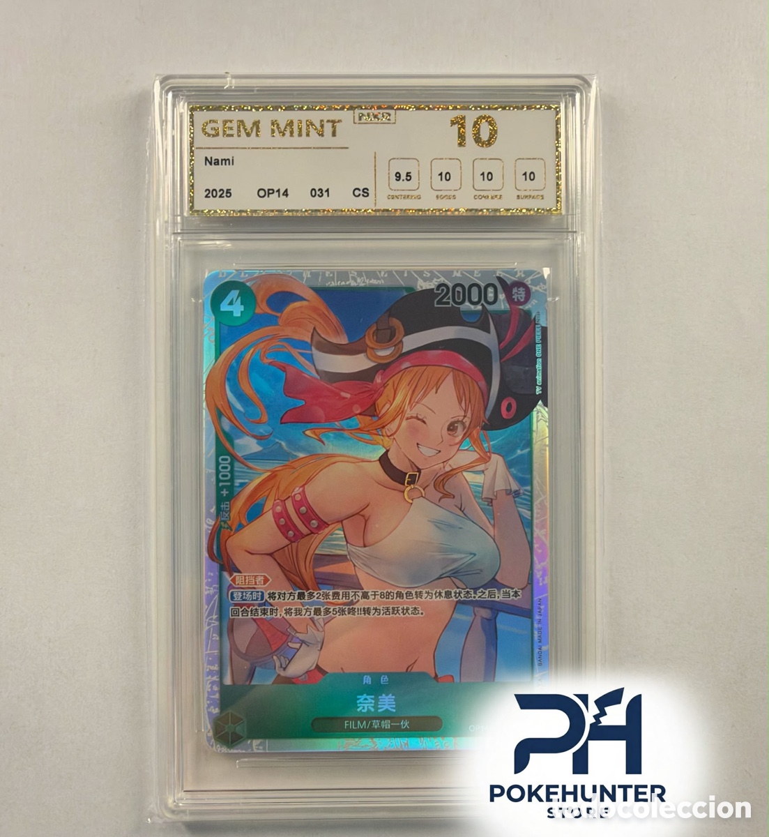 Trading cards: Carta Gradeada One Piece Nami