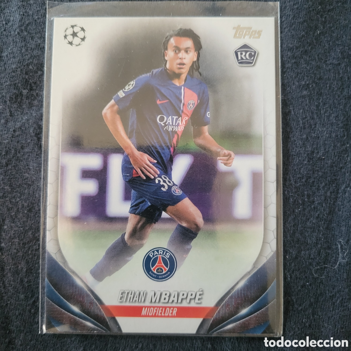 Trading cards: 91 Ethan Mbappe [RC] / Topps UCC 2024